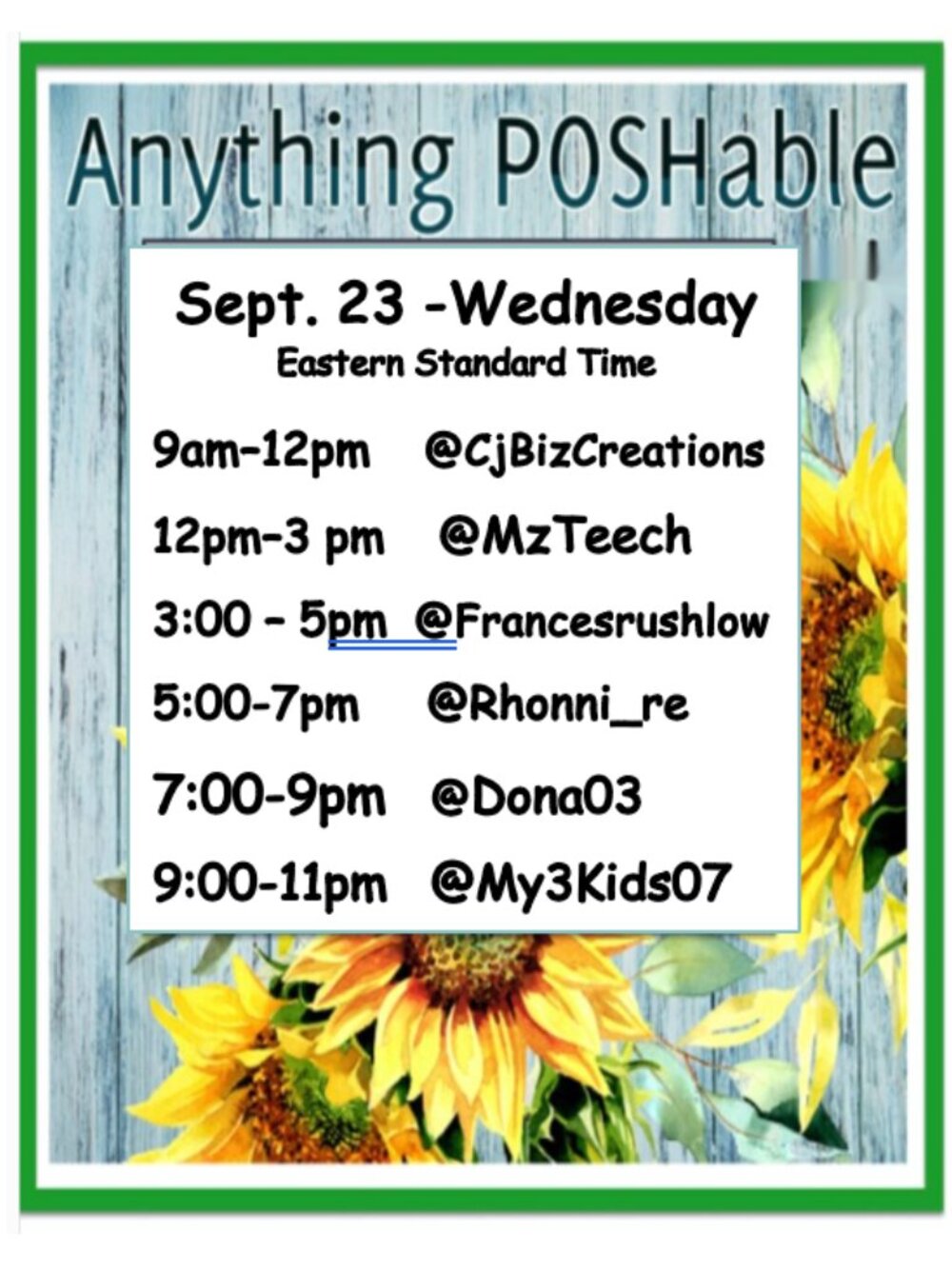 MzTeech Anything POSHABLE Share Show with Pam. - Picture 7 of 7